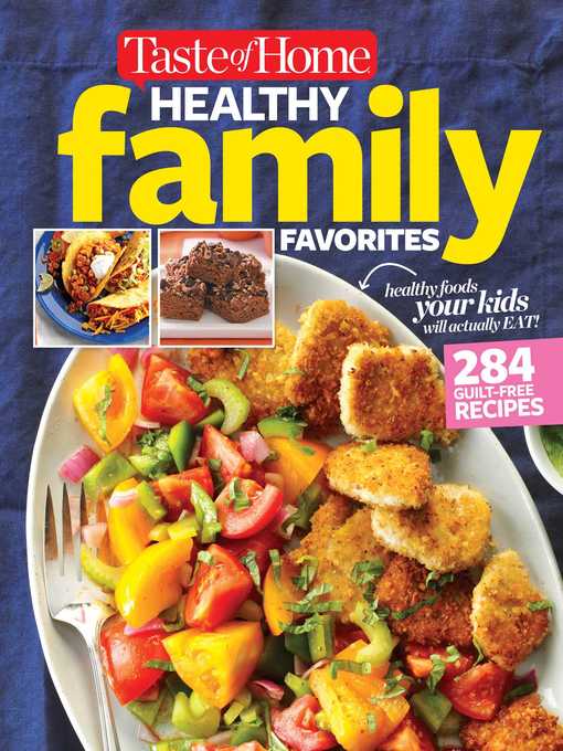 Cover image for Taste of Home Healthy Family Favorites Cookbook